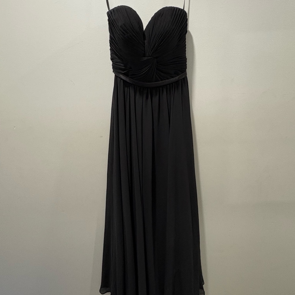 Cinderella Black Strapless Gown